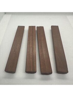 Replacement Lincoln Logs Brown Original Wooden 4-Piece Notched Building Set Part